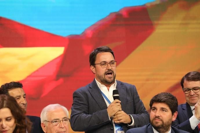 Asier Antona, en la Convención Nacional del Partido Popular