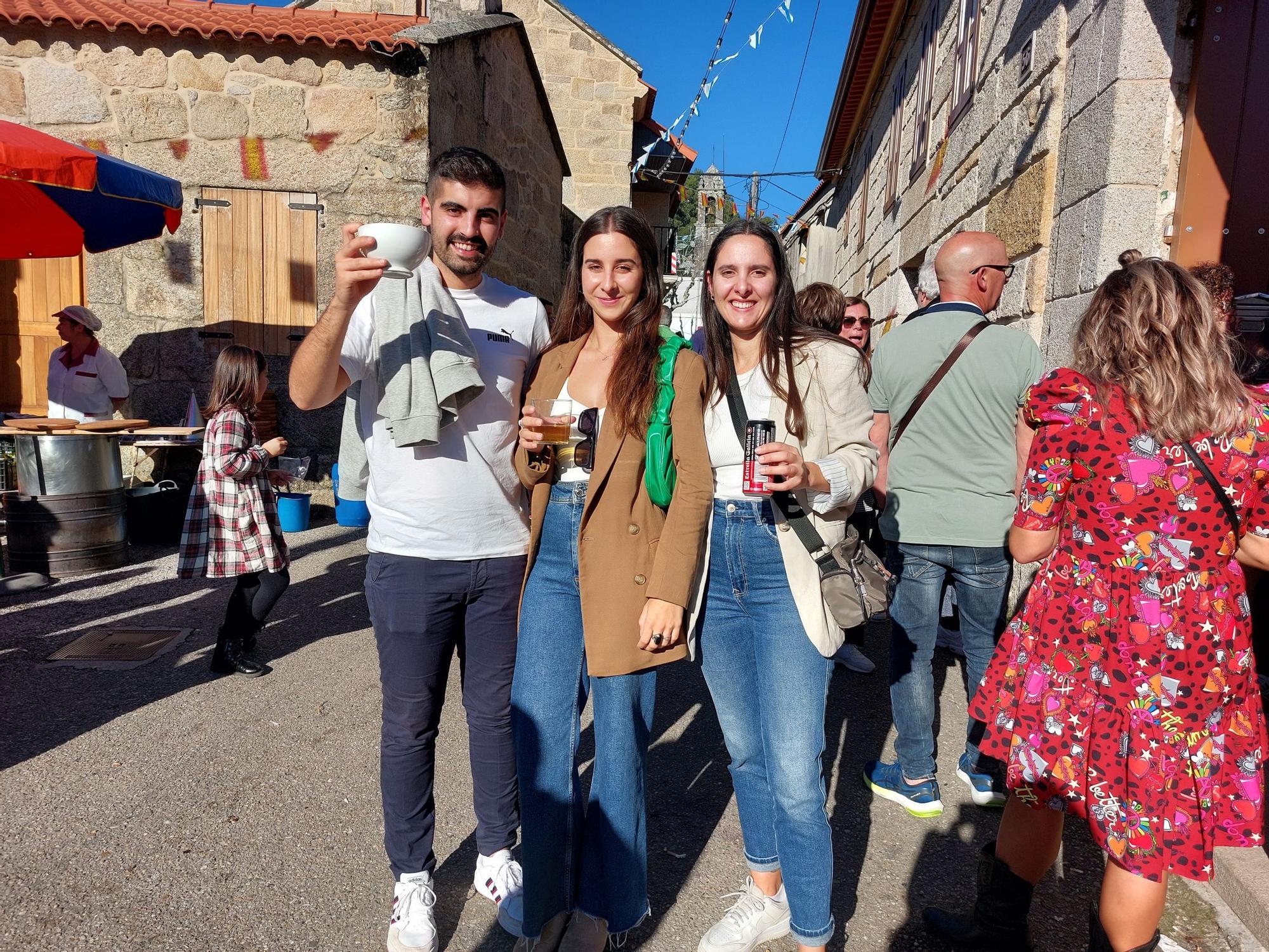 Fe y comida arropan al San Martiño en Moaña