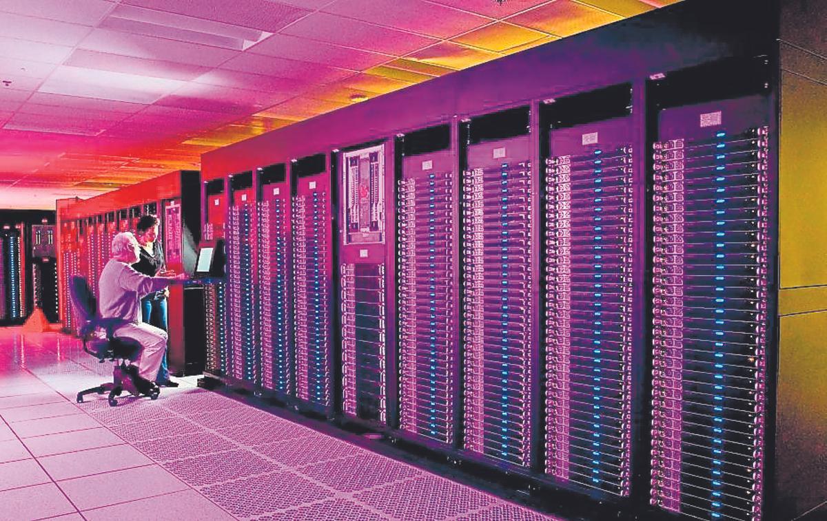 L’interior d’un centre de dades