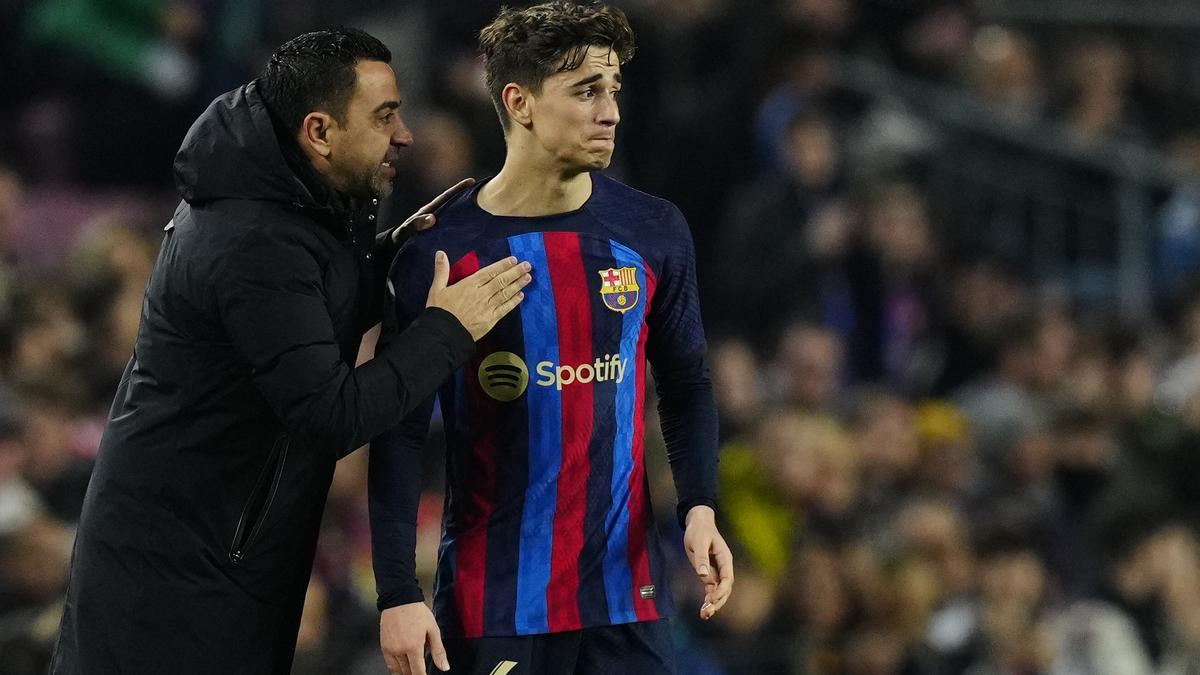 Xavi: "Gavi no será tan feliz fuera como en el Barça"