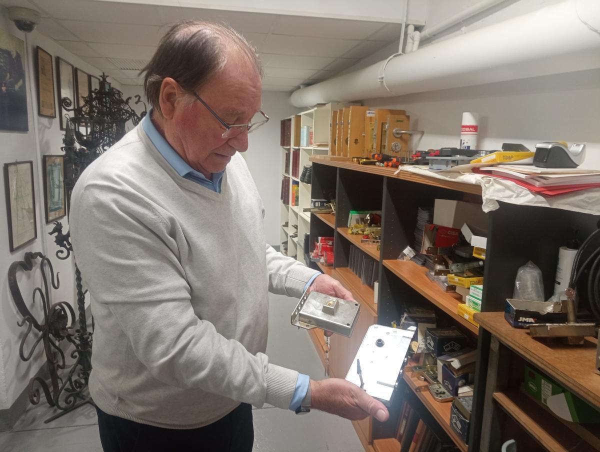 El presidente del Gremi de Serrallers de Catalunya any 1380, Jesús González.