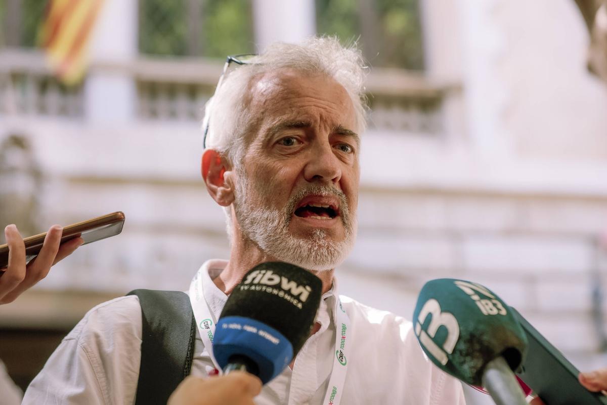 Paro de 24 horas de los funcionarios de Hacienda de Mallorca, en imágenes