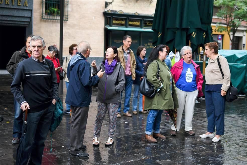 Movilización contra el ICA en Zaragoza