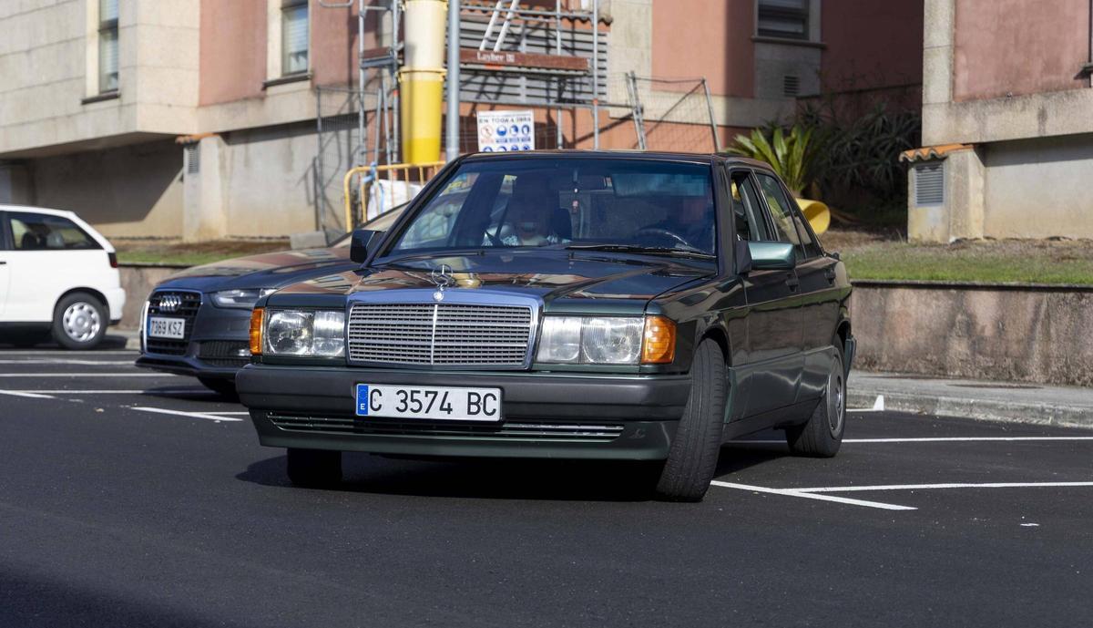 Hace apenas tres meses el Mercedes 190E fue adquirido por un apasionado de los clásicos con estrella