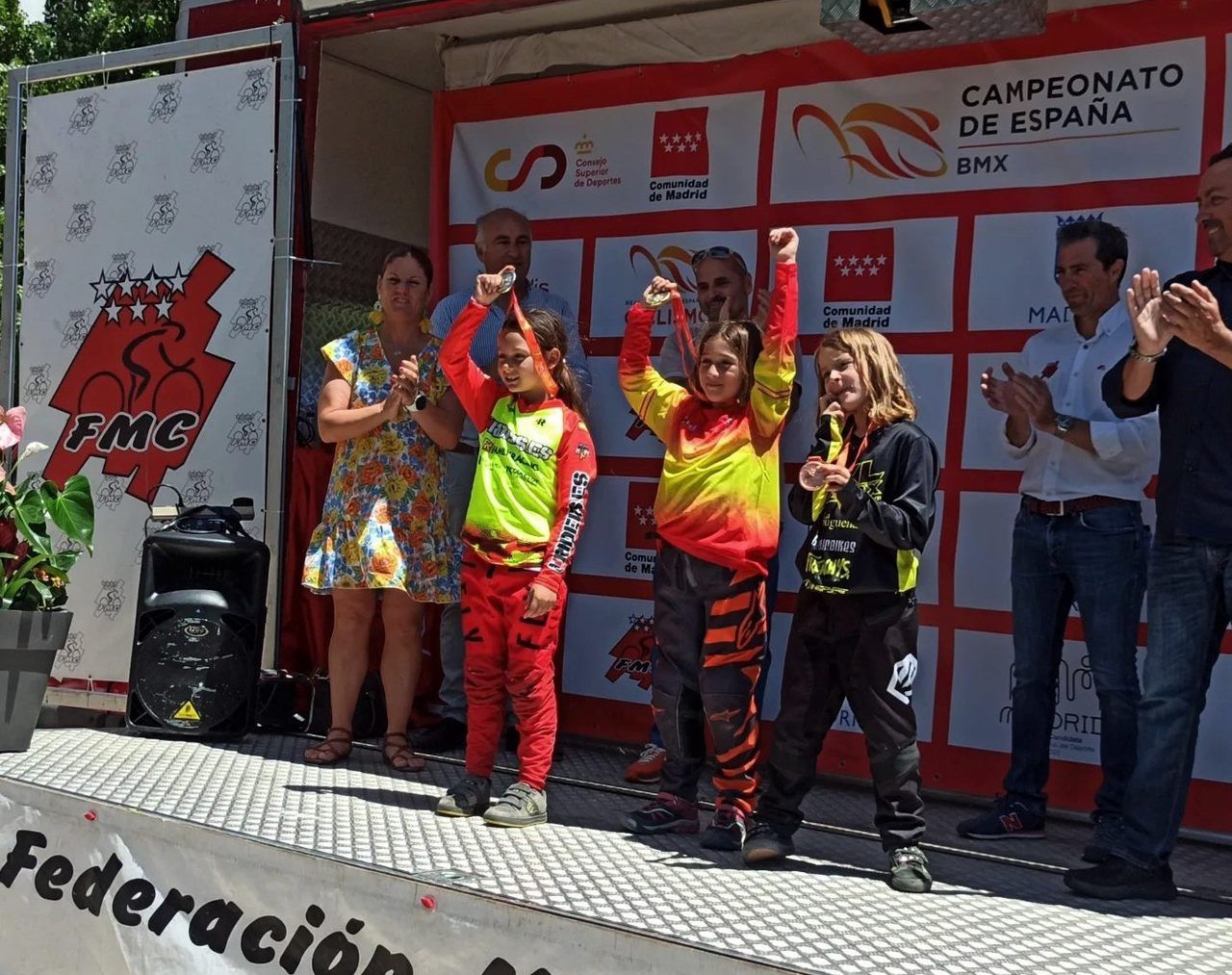 Paula Peña Ribot viaja en coche en Francia para competir en el mundial de ciclismo BMX