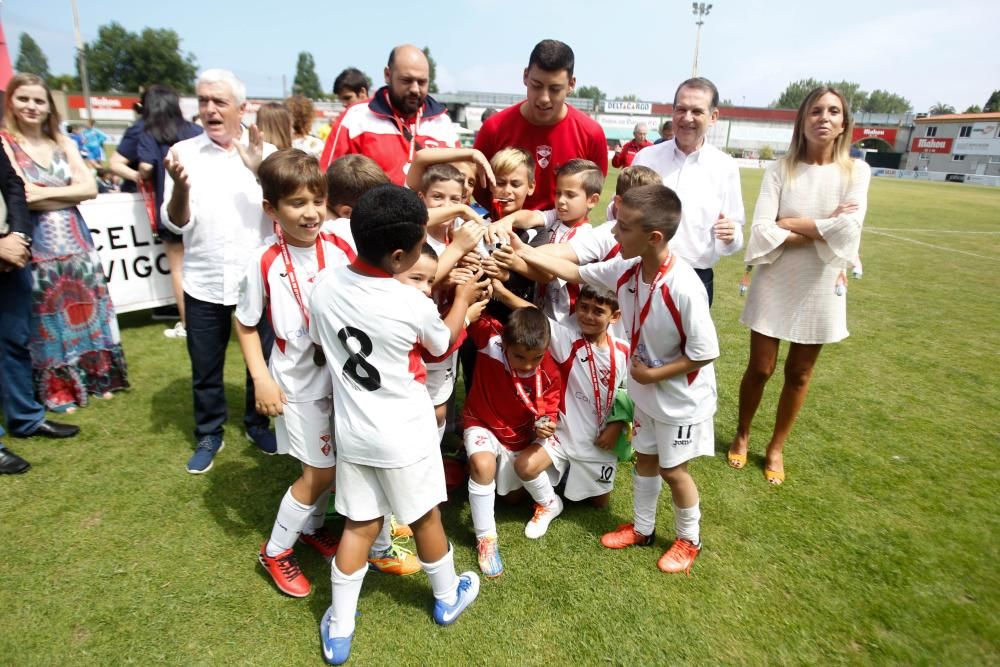 Los de Bouzas y Coia lograron el triunfo en la categoría sub 7 y sub 8 - En 2018 el torneo regresará a Balaídos