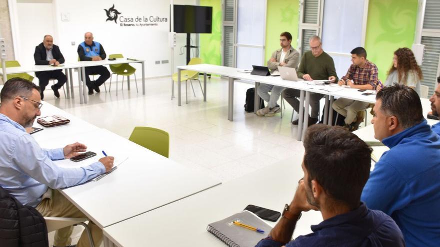 Un momento de la reunión celebrada en la Casa de la Cultura de La Esperanza.