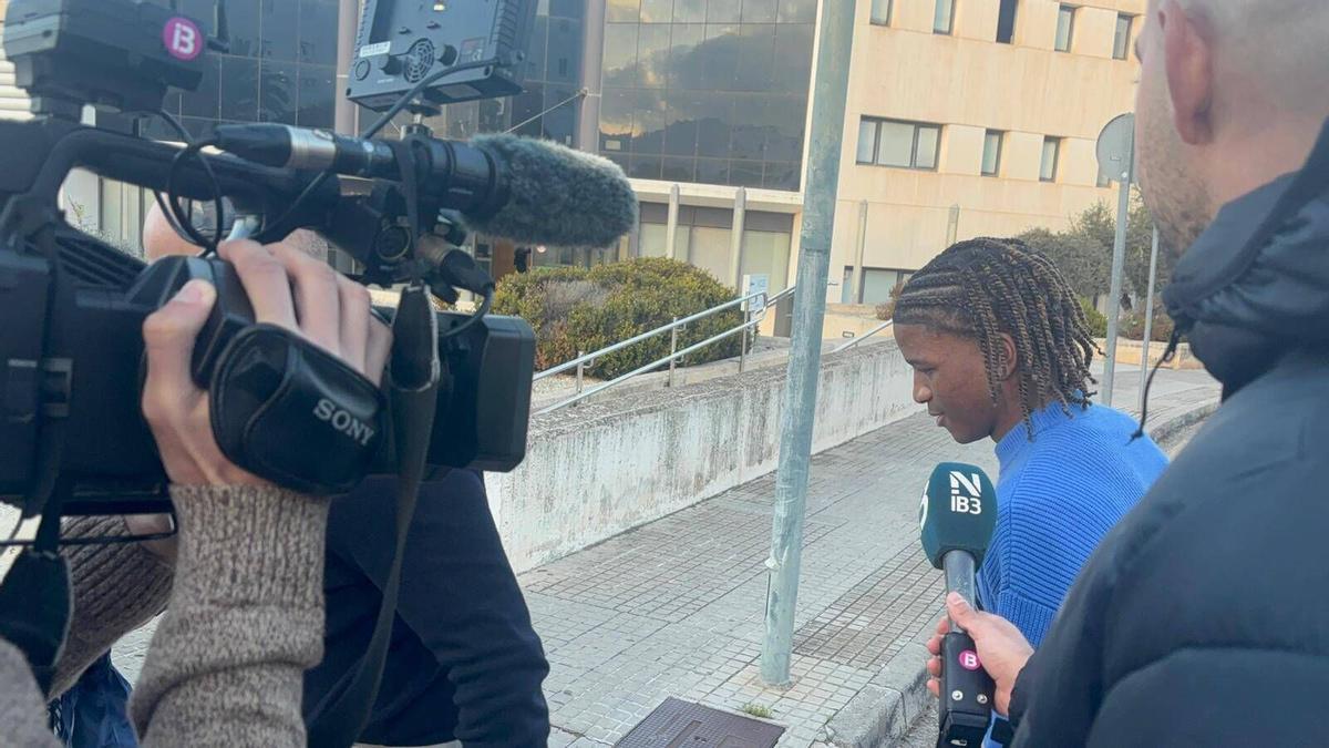 Justin Kalumba, tras pasar el reconocimiento médico