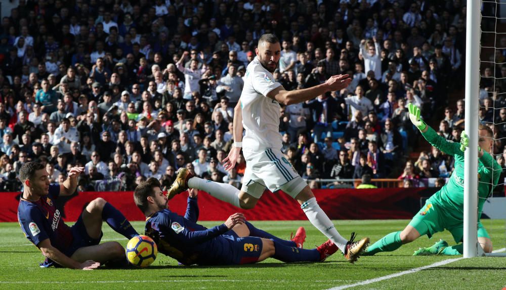 El 'clásico' Real Madrid - Barcelona, en fotos