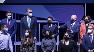 El Rei inaugura un Mobile que aspira a iniciar la normalitat postcovid