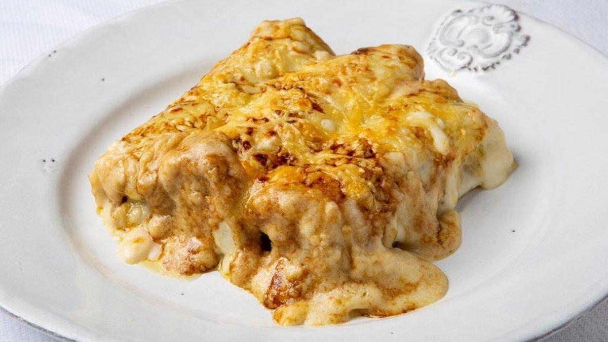 Los canelones de faisán del chef Jordi Vila. 