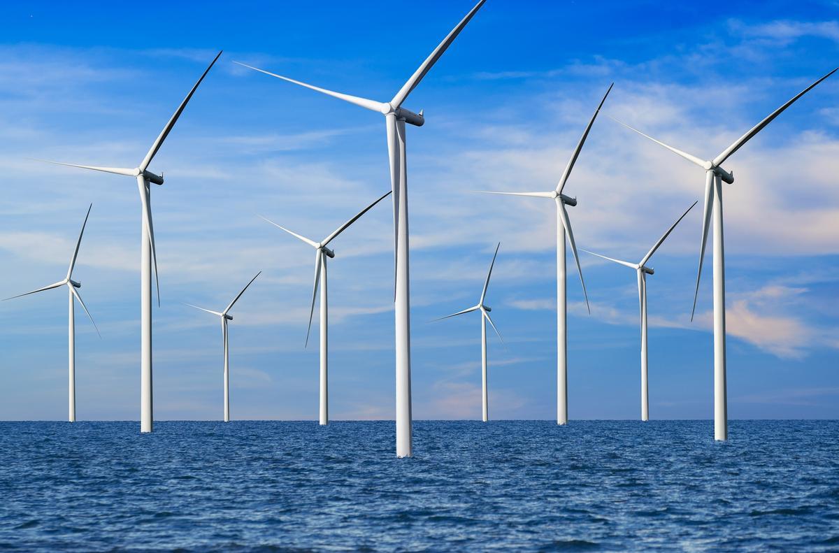 Turbinas eólicas marinas