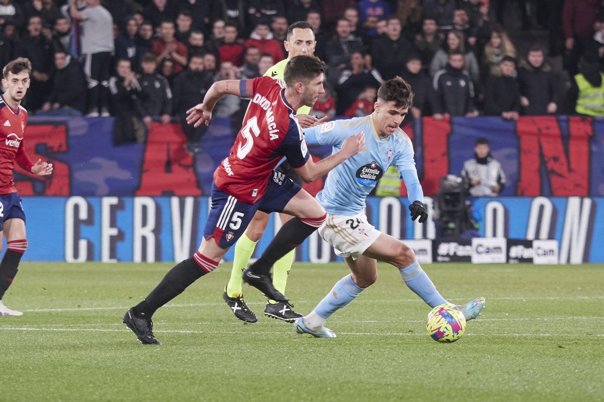 Las mejores imágenes del Osasuna - Celta