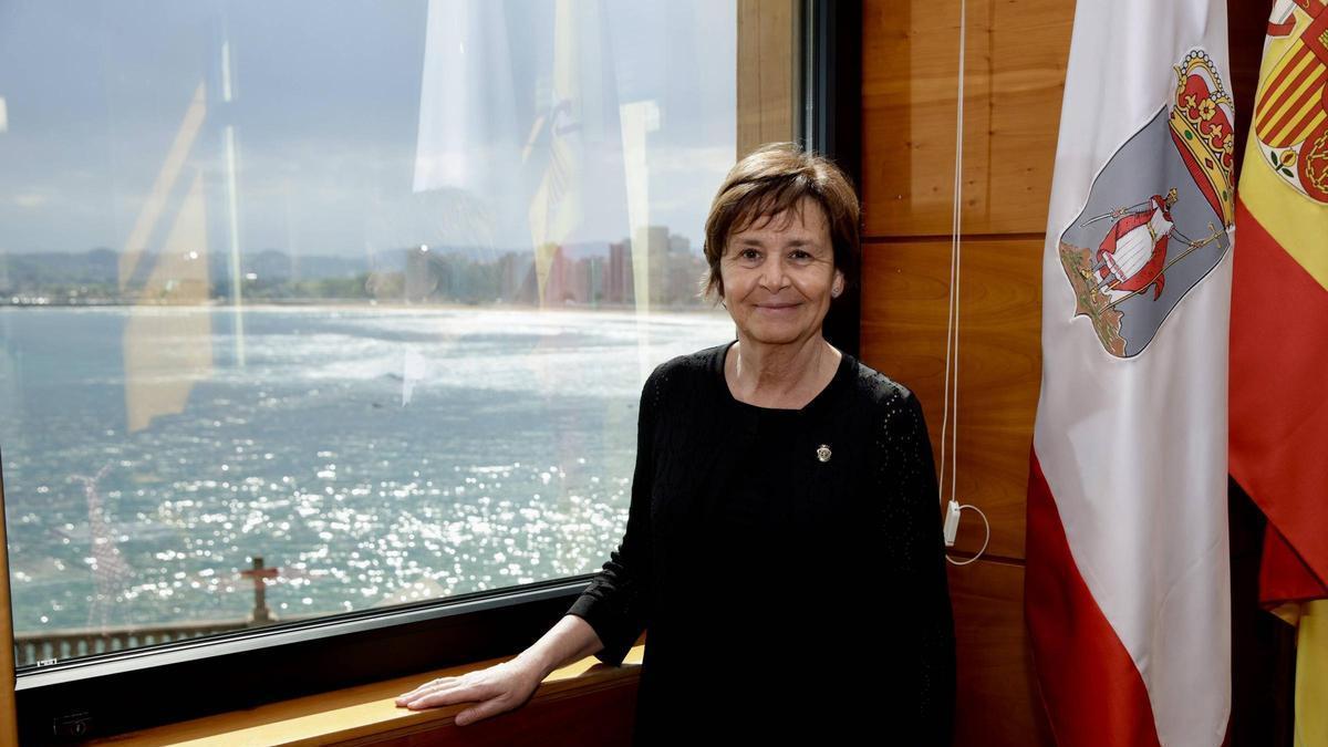 Carmen Moriyón, alcaldesa de Gijón: "Estos tres años han supuesto la mayor transformación de Gijón del último medio siglo"
