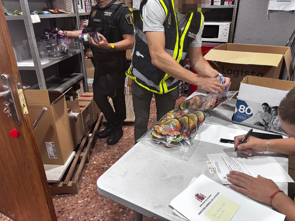 Decomisado de sustancias estupefacientes por parte de la Policía Nacional y Local de Elche
