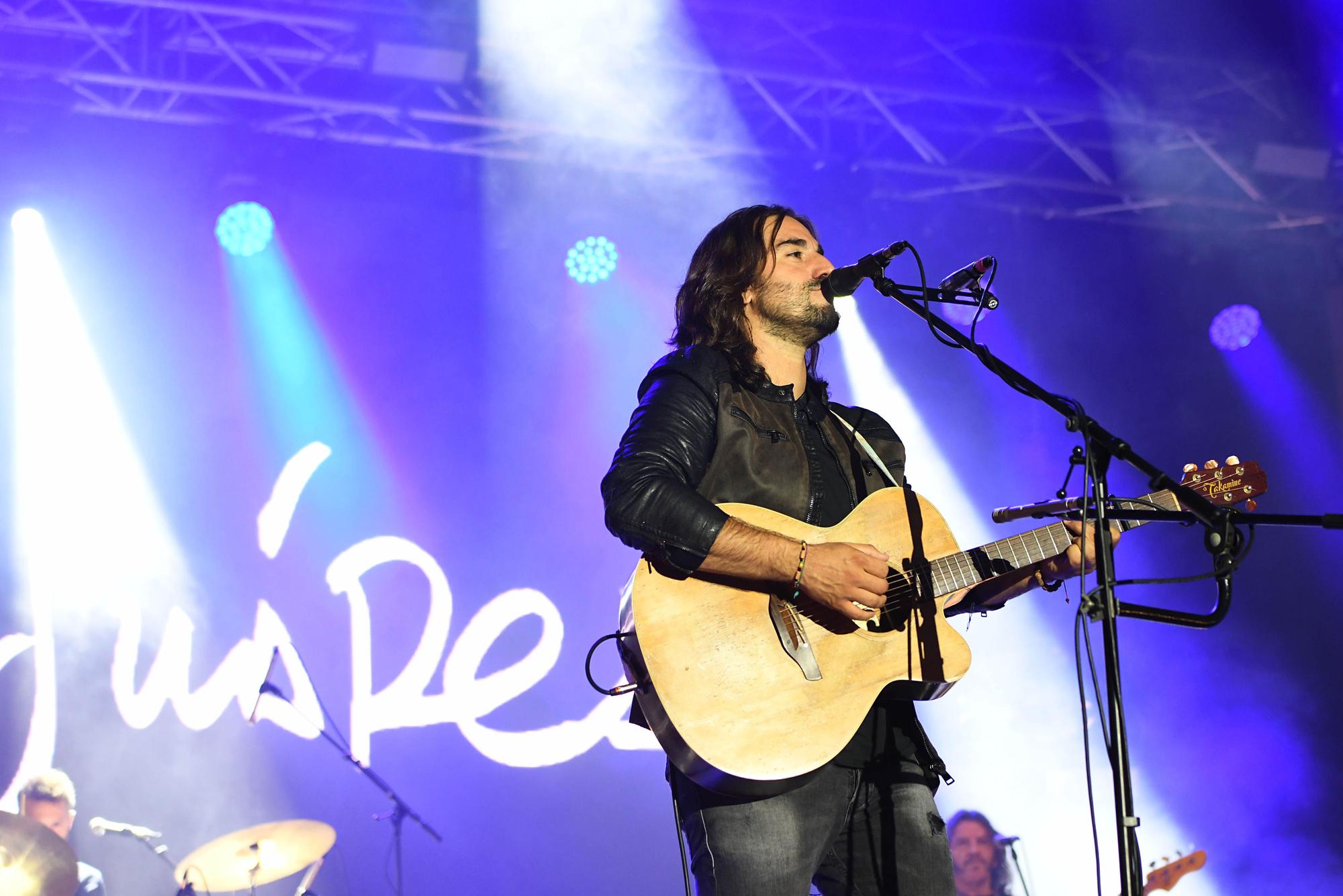 Concierto de Andrés Suárez en las fiestas de María Pita