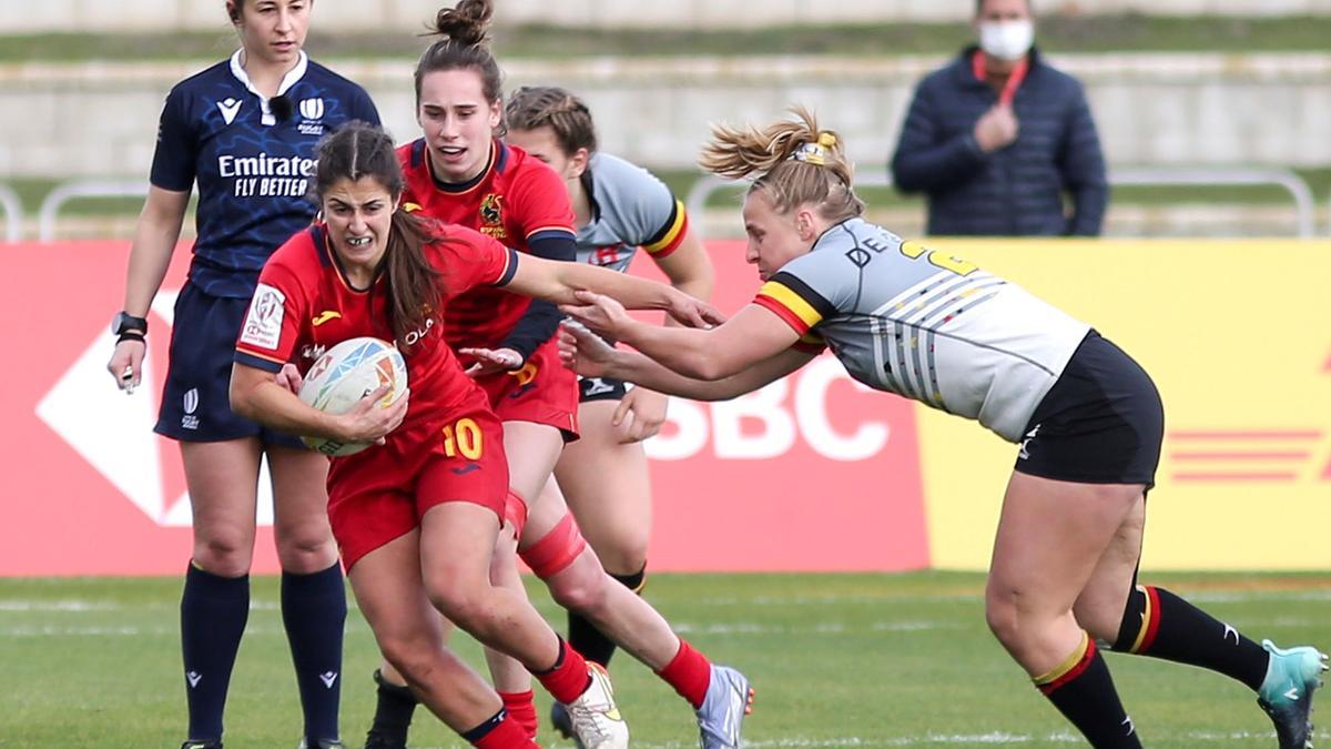 Tercera y última jornada de las series mundiales HSBC de rugby 7 de Málaga.