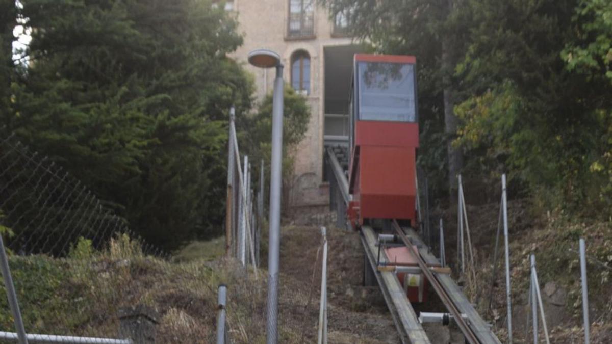 L’ascensor del santuari de Queralt