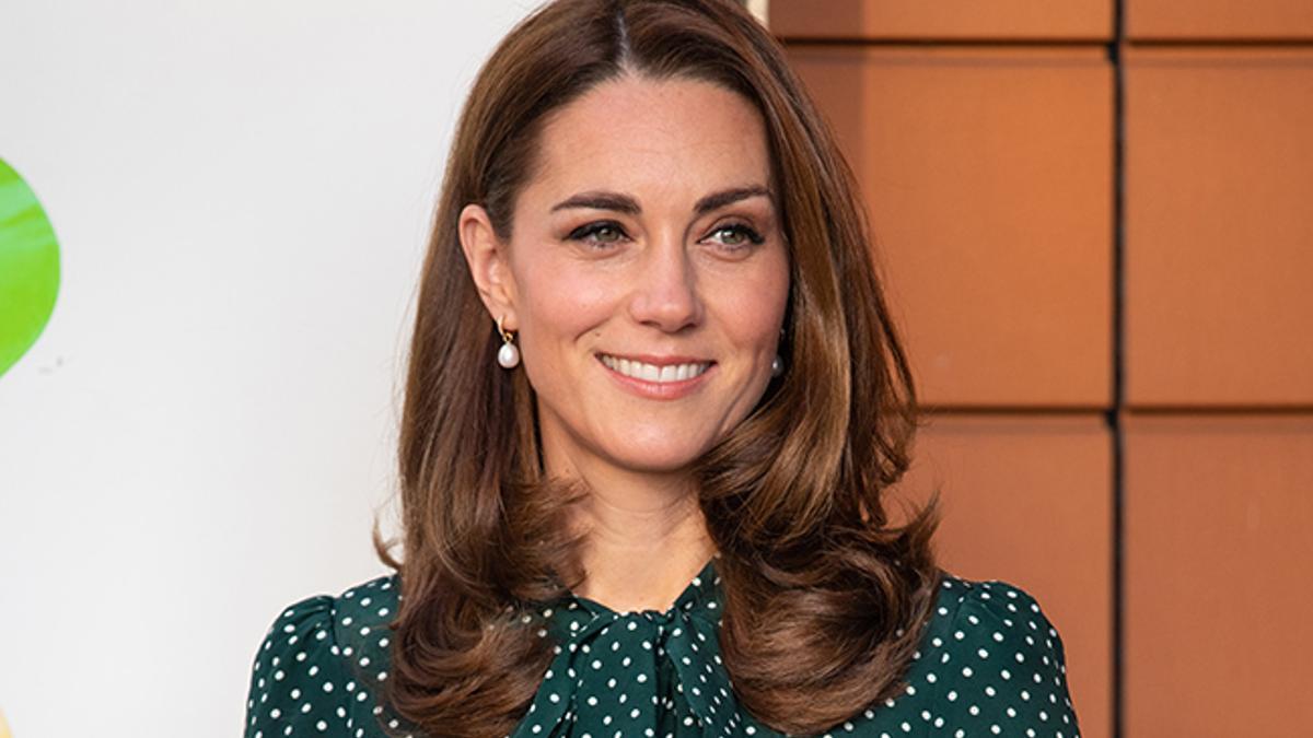 Kate Middleton durante su visita al Evelina Children's Hospital and The Passage