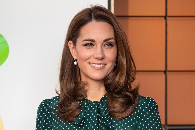 Kate Middleton durante su visita al Evelina Children's Hospital and The Passage