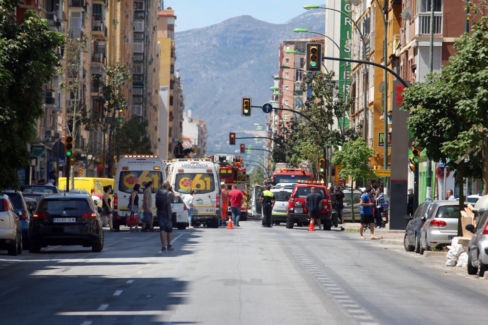 El fuego calcina un edificio de Héroe de Sostoa