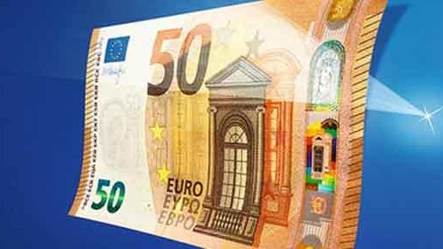 Així és el nou bitllet de 50 euros