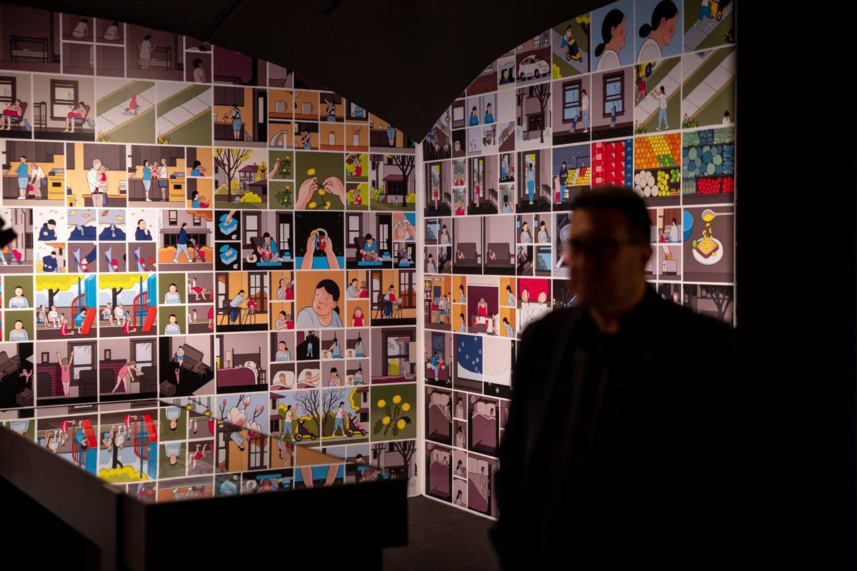 Exposición Chris Ware. Dibujar es pensar en el CCCB