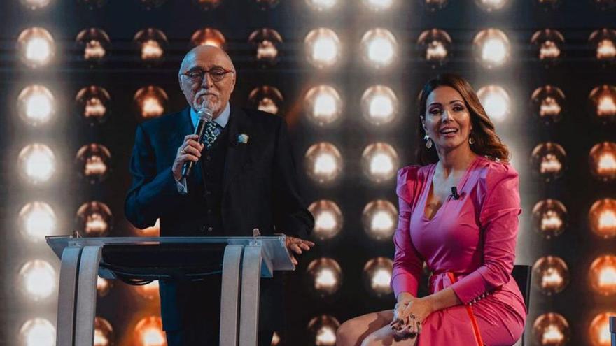 Moncho Borrajo e Lucía Rodríguez.