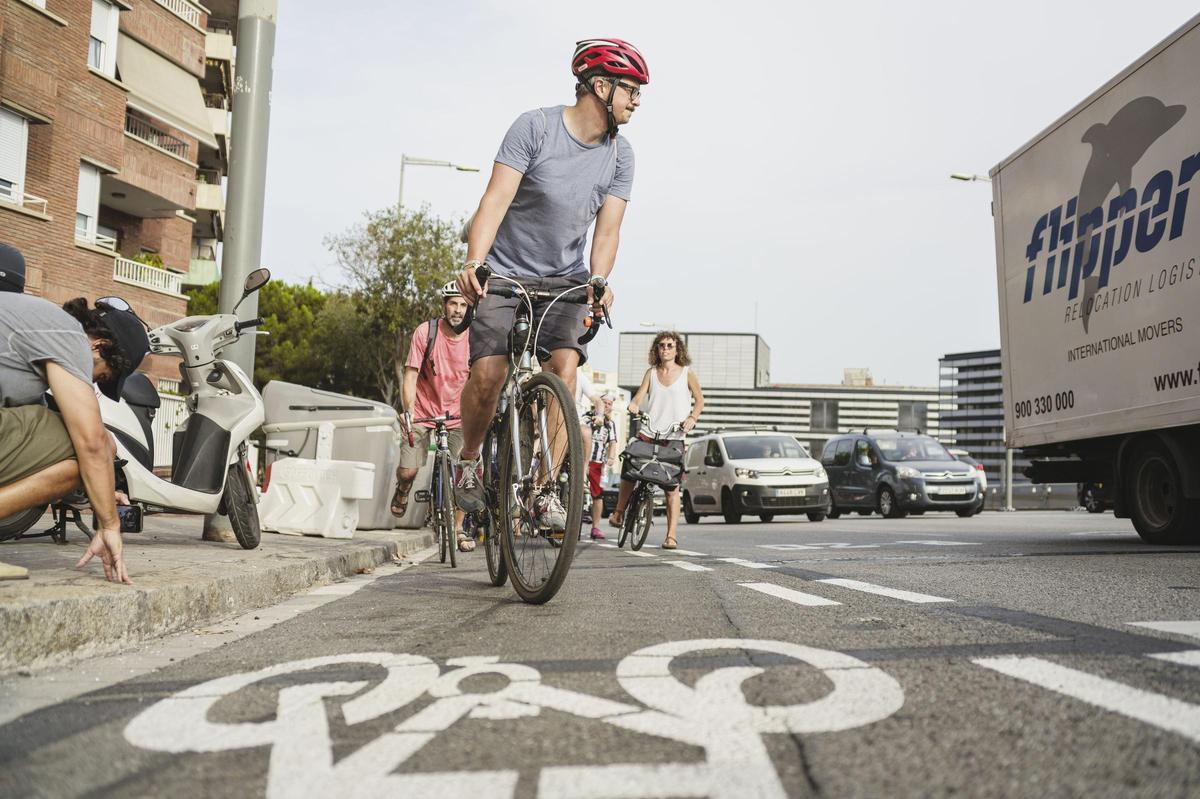 Barcelona tindrà un nou carril bici al passeig Joan de Borbó a partir del 2024