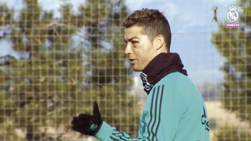 Cristiano Ronaldo. // Antena 3