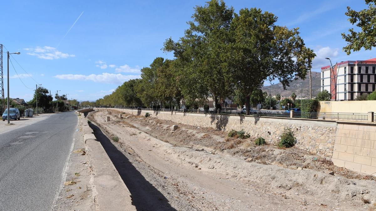 La renaturalización de la rambla de Tiata era uno de los proyectos estrella de 'Lorca Futura'.
