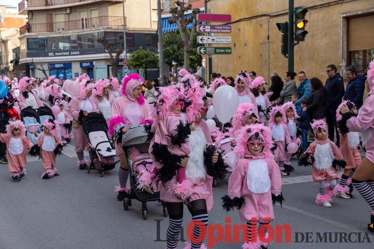 Los niños toman las calles de Cehegín en su desfile de Carnaval