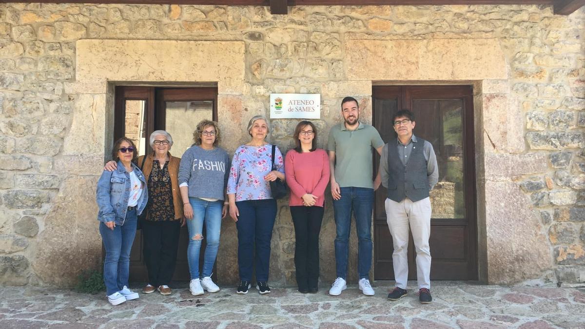 Nueva Comisión Ejecutiva del PSOE de Amieva
