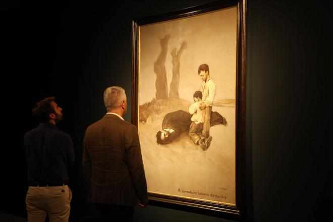Pontevedra inaugura «A derradeira leición do mestre» de Castelao, una exposición única que evoca la memoria y la diáspora