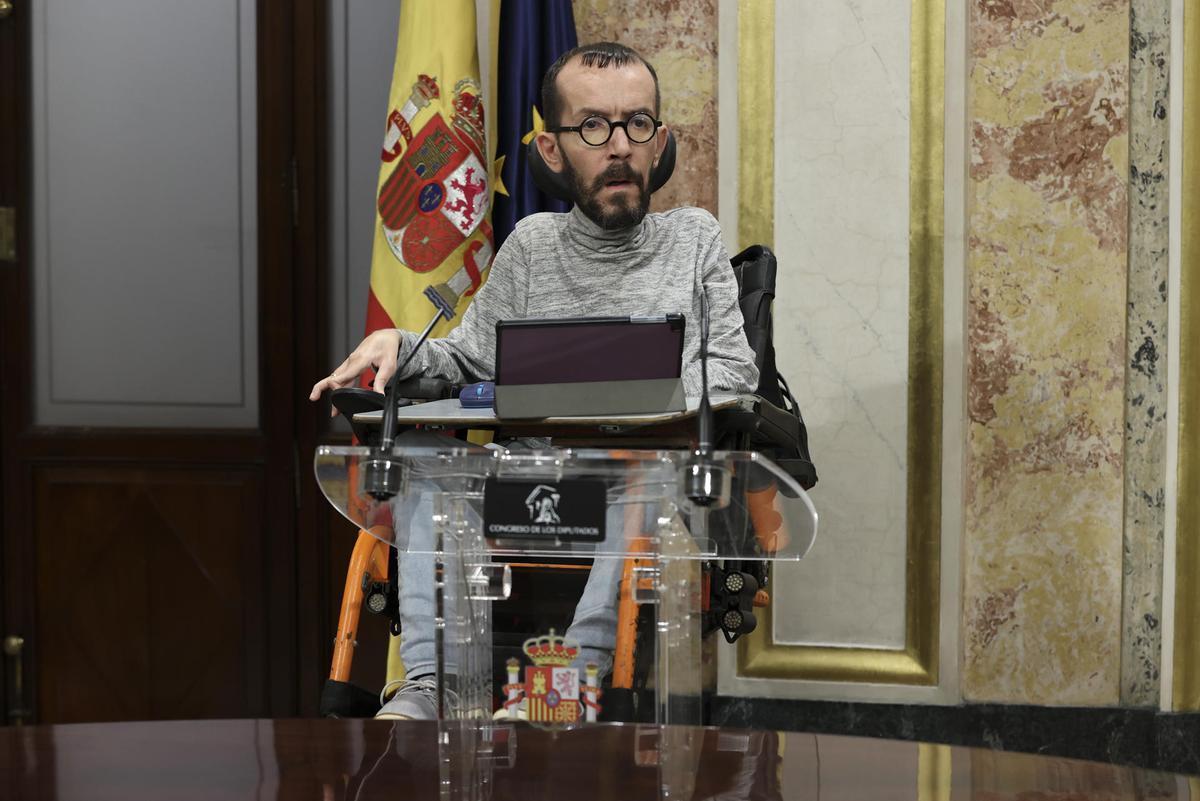 Pablo Echenique, el «cascat» amb llançaflames