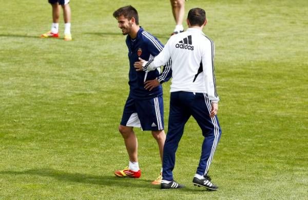 Imágenes del entrenamiento del Real Zaragoza