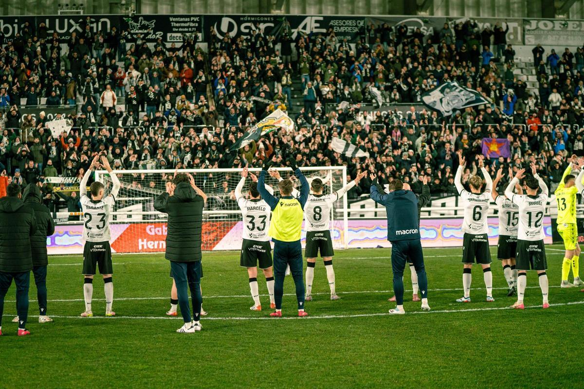 El Burgos ganó al Eibar antes de la Copa.