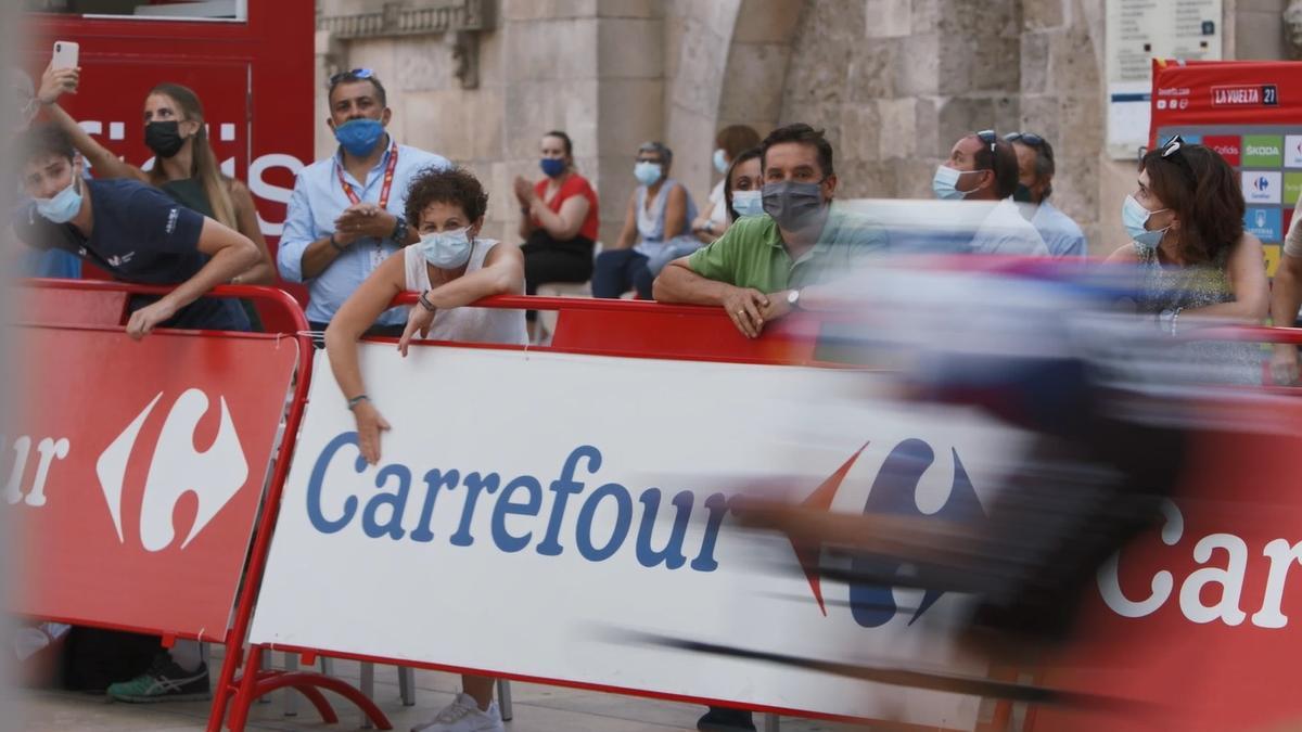 Carrefour en La Vuelta