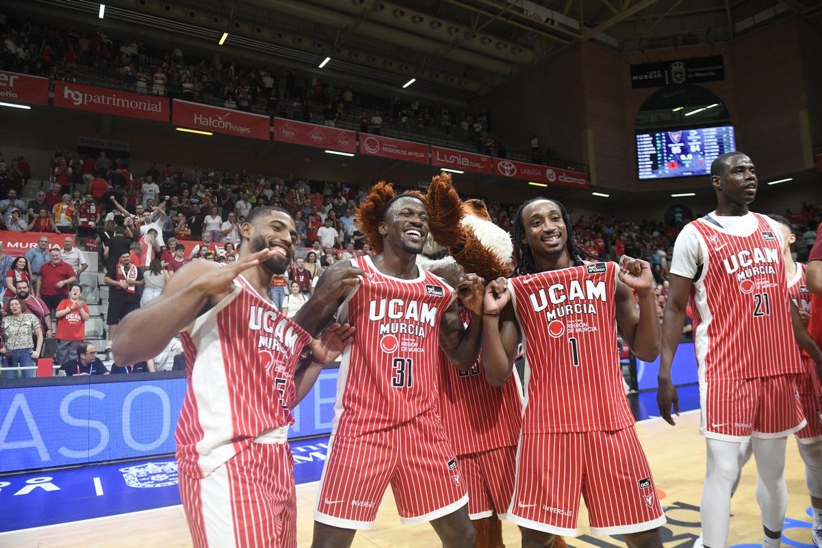 La aplastante victoria del UCAM Murcia ante el Andorra, en imágenes