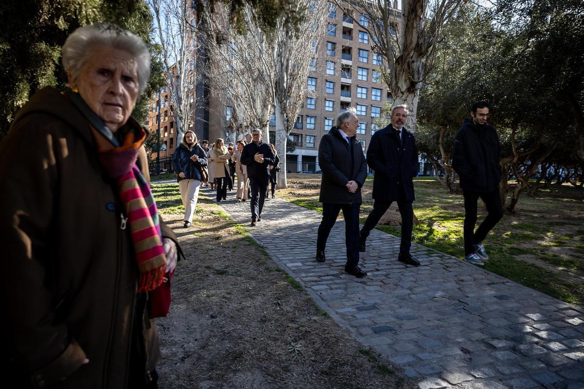 Presentación de las listas populares en la provincia de Zaragoza, este sábado.
