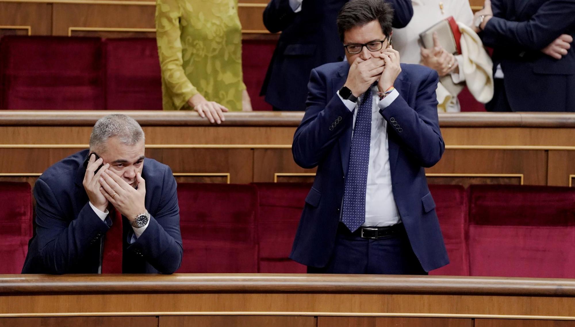 El debate de la ley de la amnistía en el Congreso, en imágenes