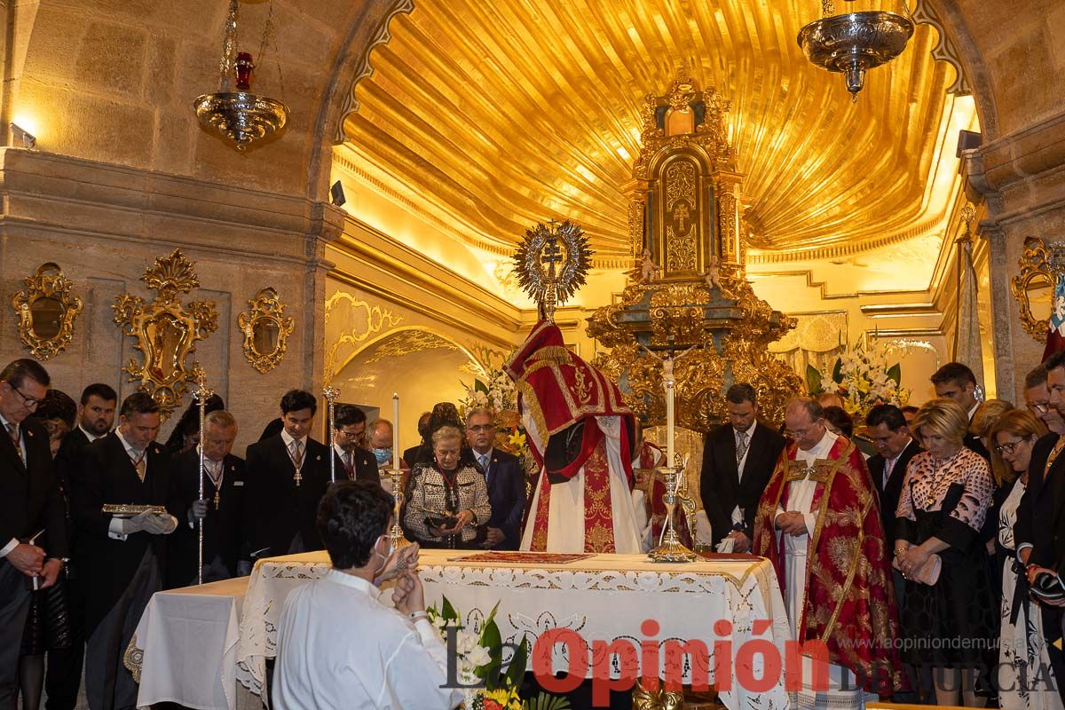 Procesión de subida a la Basílica en las Fiestas de Caravaca