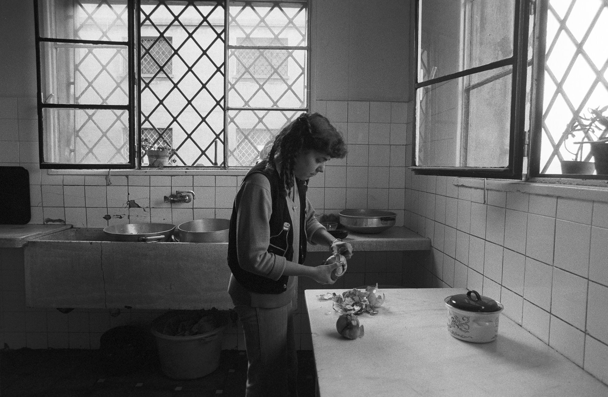 Prisión de mujeres de La Trinitat. Barcelona. 1978.