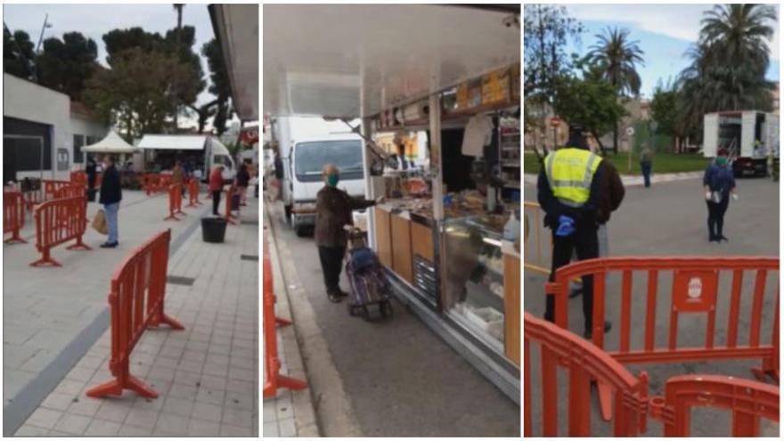 Guadassuar reabre el mercado ambulante con las nuevas medidas de seguridad