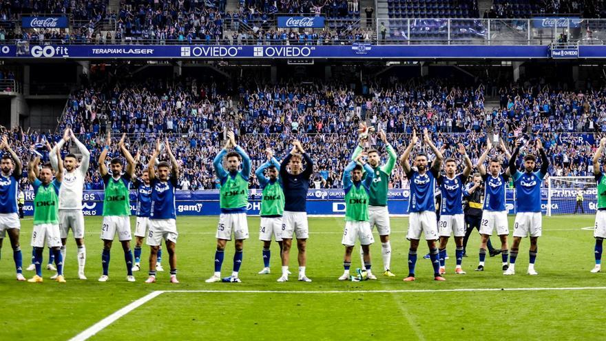 Las notas del triunfo del Oviedo en la final por el ascenso: decisivo Alemão, mágico Seoane, eléctrico Viti…