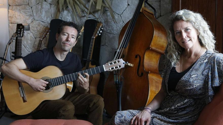 Liebe zur Musik verbindet: Katia Raby und der brasilianische Musiker Pedro Rosa sind schon seit vielen Jahren befreundet.