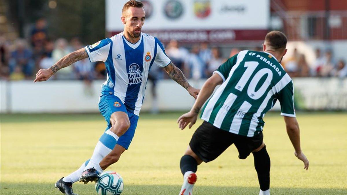 Darder en el primer partido de pretemporada