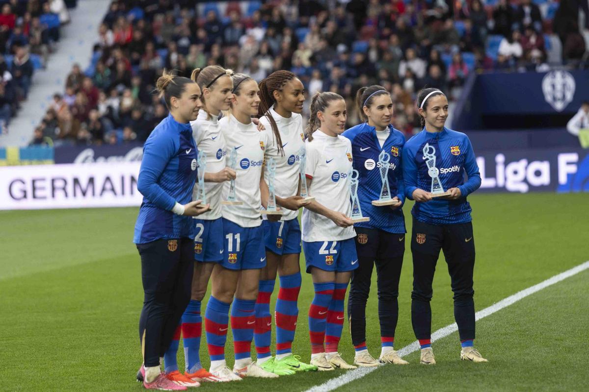 Partido Levante femenino- Barcelona