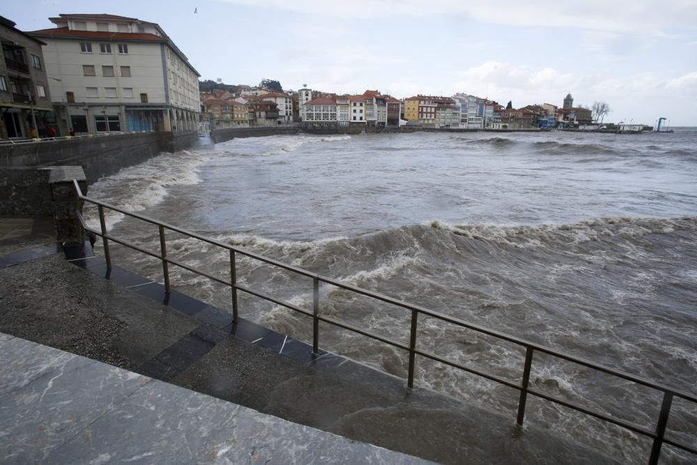 El temporal deja huella en la costa gozoniega