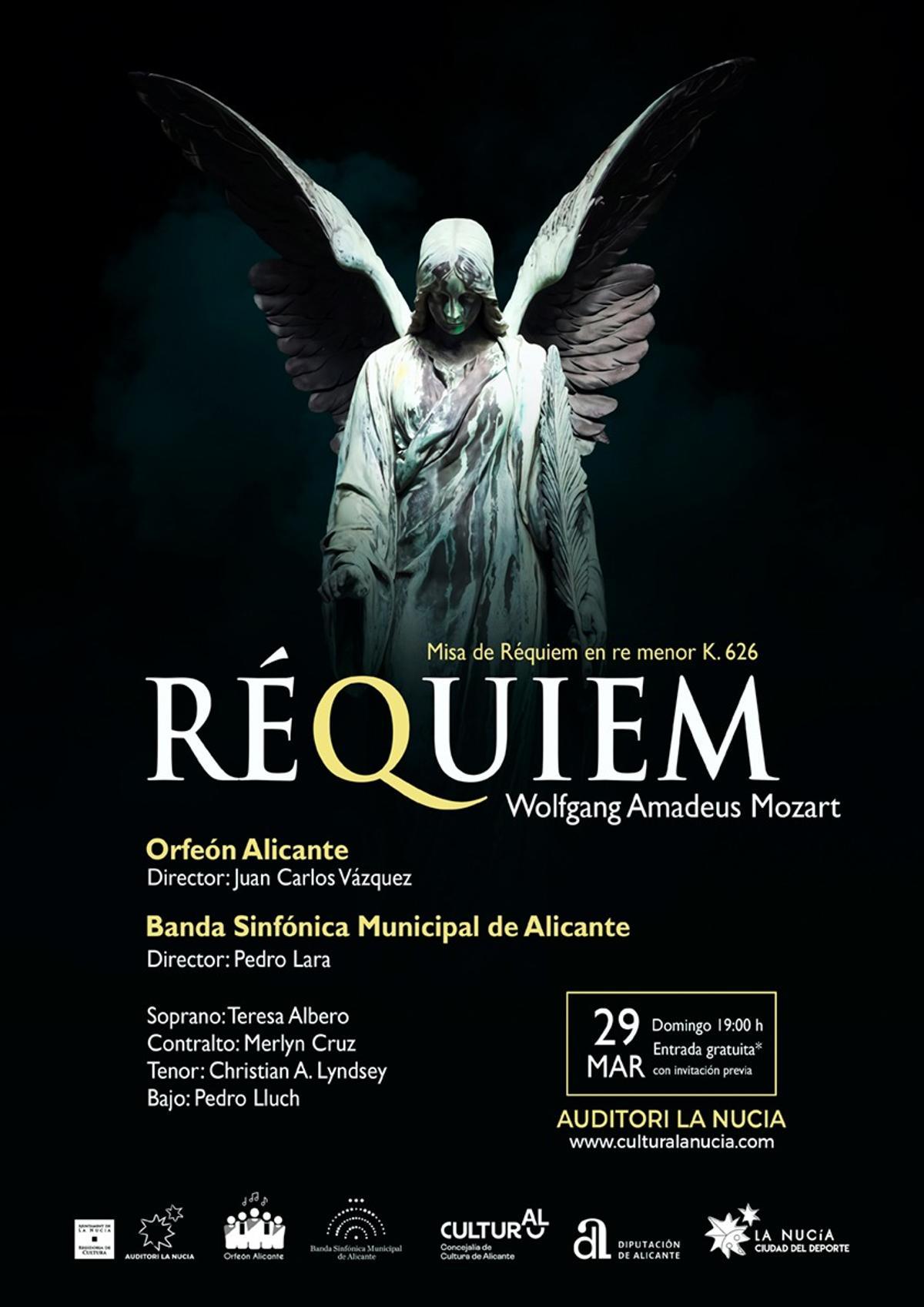 Cartel del concierto.